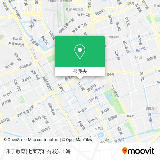 乐宁教育(七宝万科分校)地图
