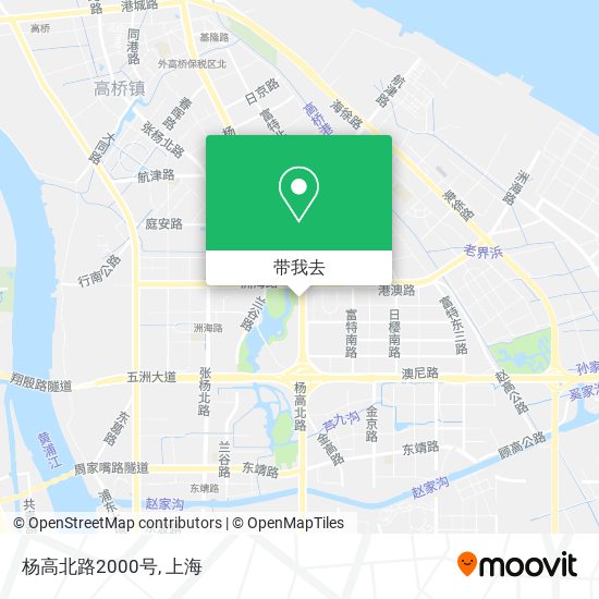 杨高北路2000号地图