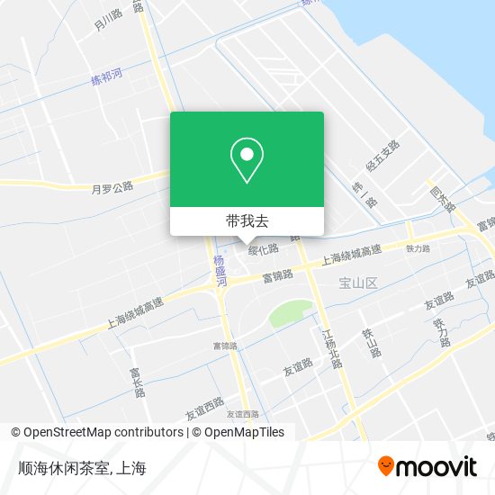 顺海休闲茶室地图