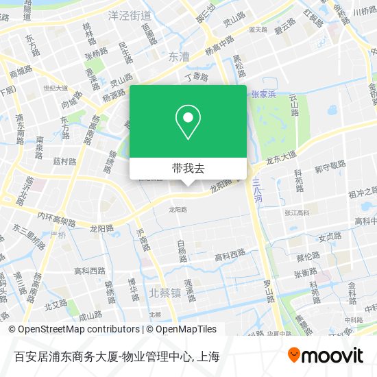 百安居浦东商务大厦-物业管理中心地图