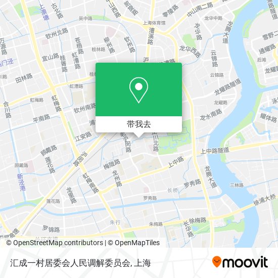 汇成一村居委会人民调解委员会地图