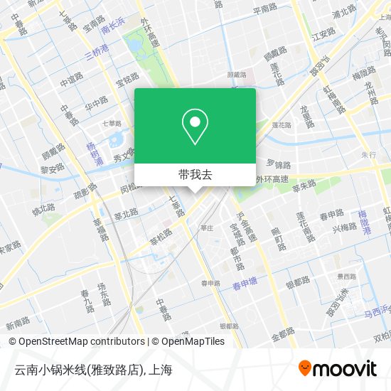 云南小锅米线(雅致路店)地图