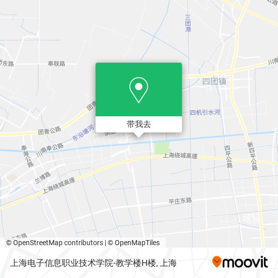 上海电子信息职业技术学院-教学楼H楼地图