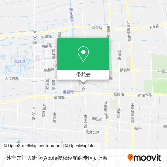 苏宁东门大街店(Apple授权经销商专区)地图