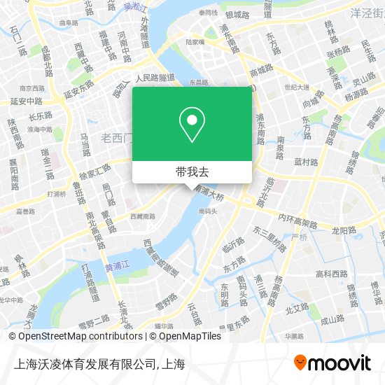 上海沃凌体育发展有限公司地图