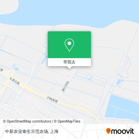 中新农业泰生示范农场地图