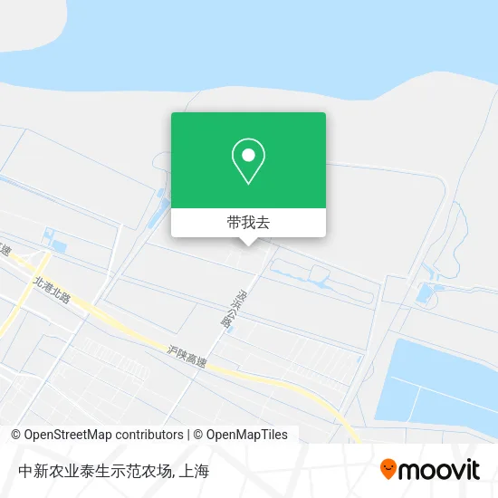 中新农业泰生示范农场地图