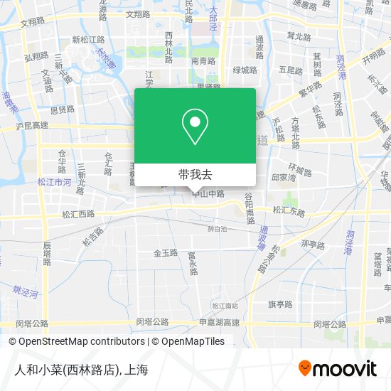 人和小菜(西林路店)地图