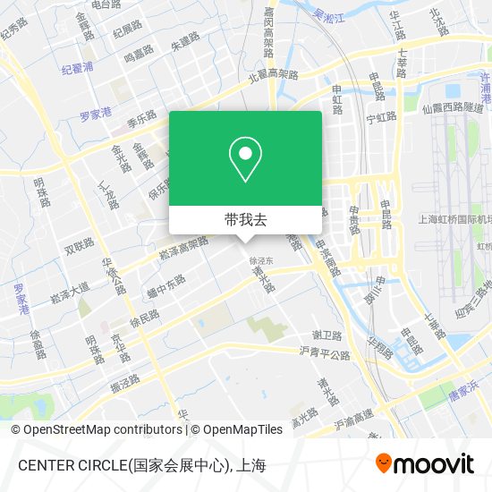 CENTER CIRCLE(国家会展中心)地图