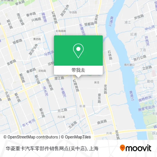 华菱重卡汽车零部件销售网点(吴中店)地图