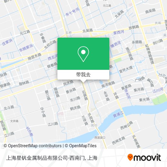 上海星钒金属制品有限公司-西南门地图