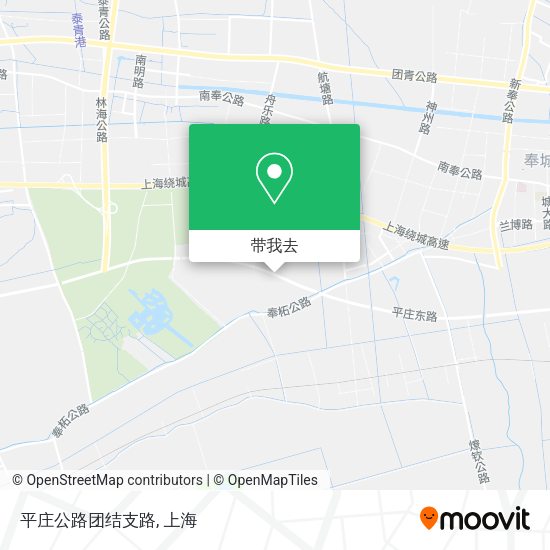 平庄公路团结支路地图