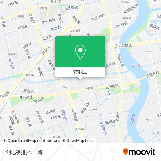 刘记夜排挡地图