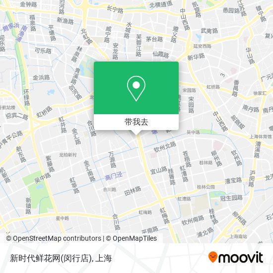 新时代鲜花网(闵行店)地图