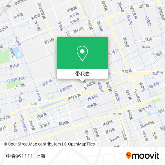 中春路1111地图