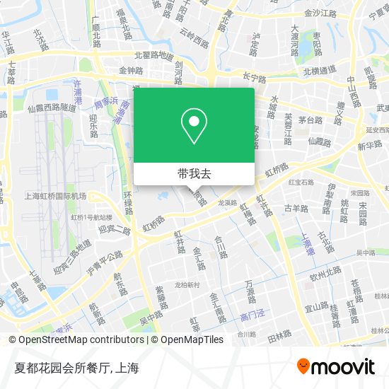 夏都花园会所餐厅地图