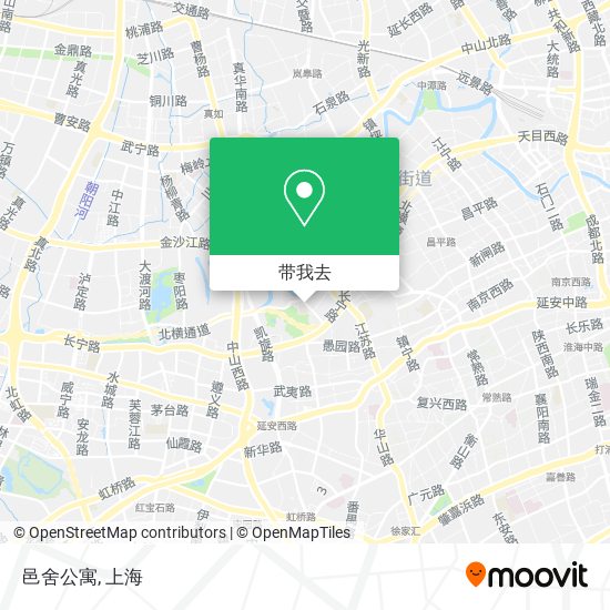 邑舍公寓地图