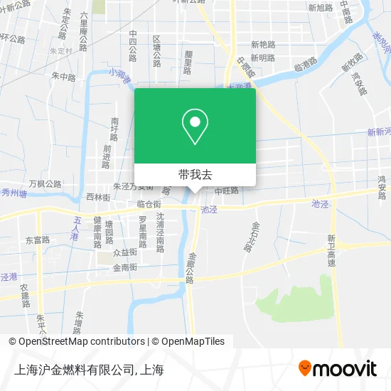 上海沪金燃料有限公司地图