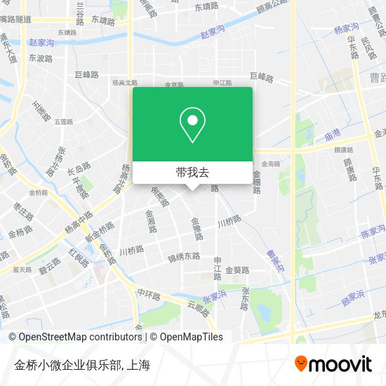 金桥小微企业俱乐部地图