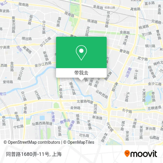同普路1680弄-11号地图