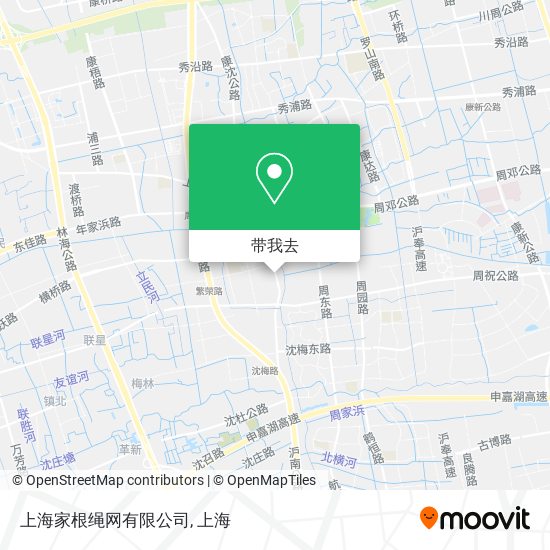 上海家根绳网有限公司地图