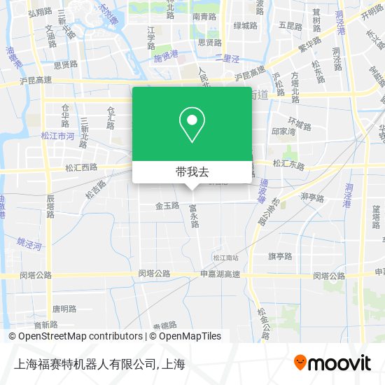 上海福赛特机器人有限公司地图