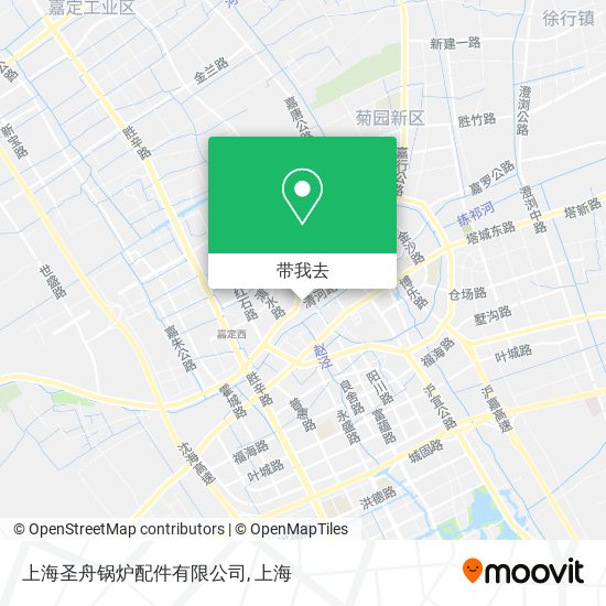 上海圣舟锅炉配件有限公司地图