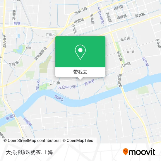 大拇指珍珠奶茶地图