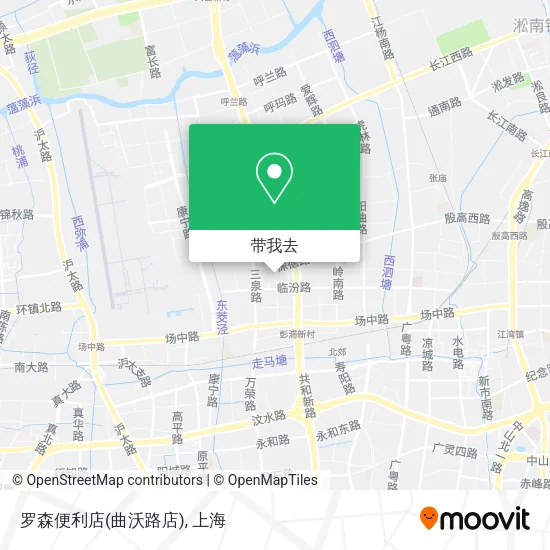 罗森便利店(曲沃路店)地图