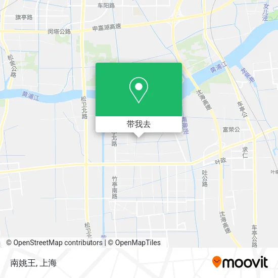南姚王地图
