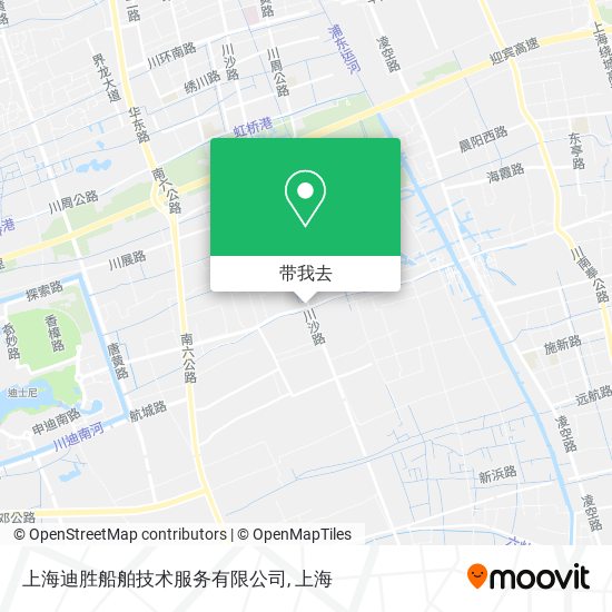 上海迪胜船舶技术服务有限公司地图