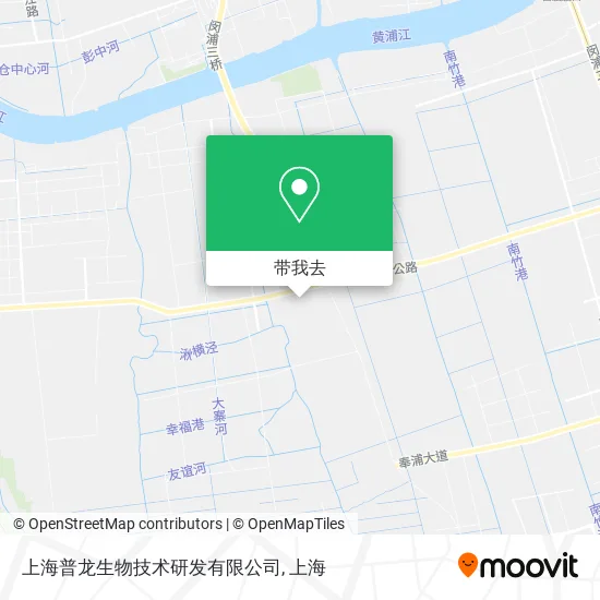 上海普龙生物技术研发有限公司地图