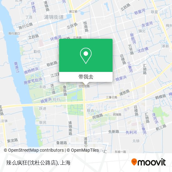 辣么疯狂(沈杜公路店)地图