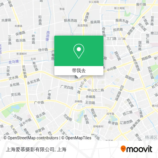 上海爱慕摄影有限公司地图