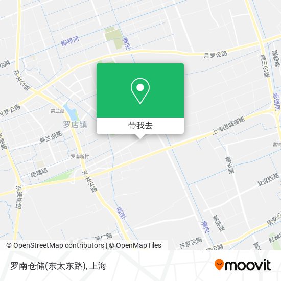 罗南仓储(东太东路)地图