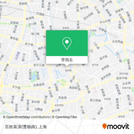 百姓装潢(曹杨路)地图