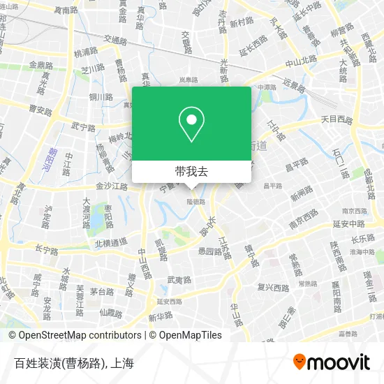 百姓装潢(曹杨路)地图