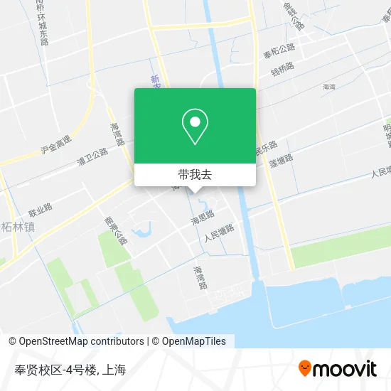 奉贤校区-4号楼地图