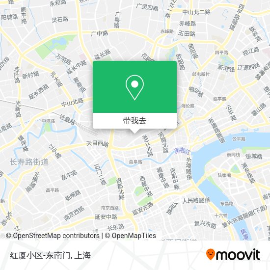 红厦小区-东南门地图