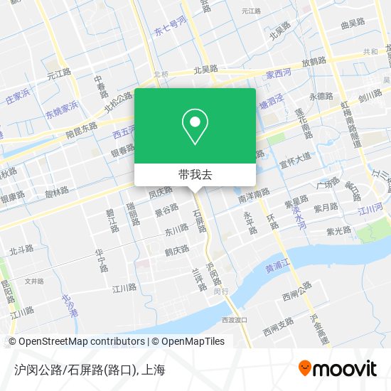 沪闵公路/石屏路(路口)地图