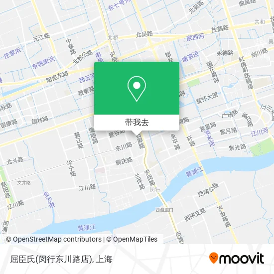 屈臣氏(闵行东川路店)地图