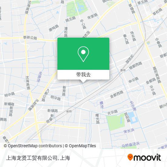 上海龙贤工贸有限公司地图