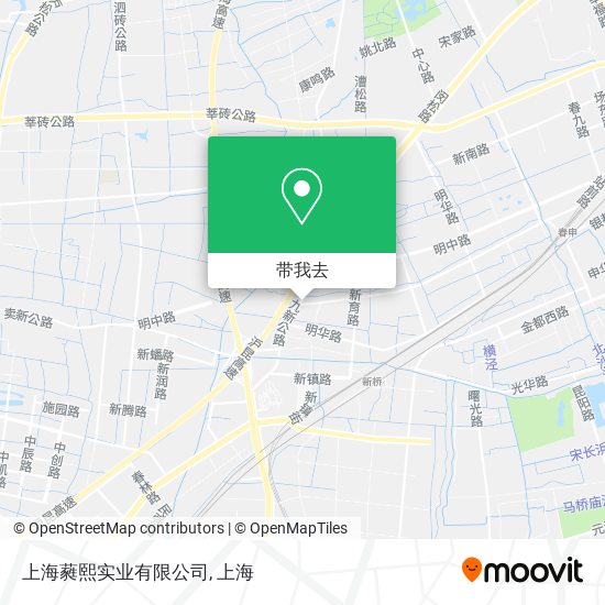 上海蕤熙实业有限公司地图