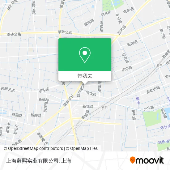 上海蕤熙实业有限公司地图