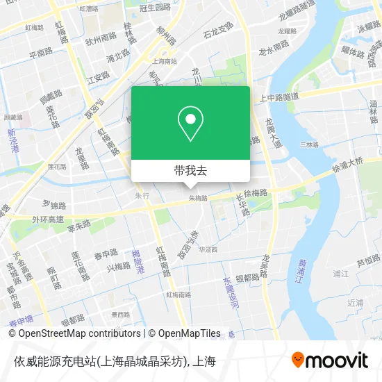 依威能源充电站(上海晶城晶采坊)地图