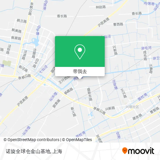 诺旋全球仓金山基地地图