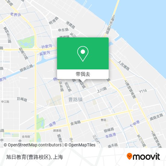 旭日教育(曹路校区)地图