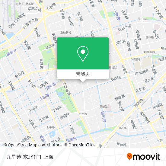 九星苑-东北1门地图