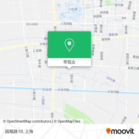 园顺路10地图