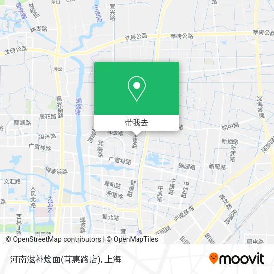 河南滋补烩面(茸惠路店)地图